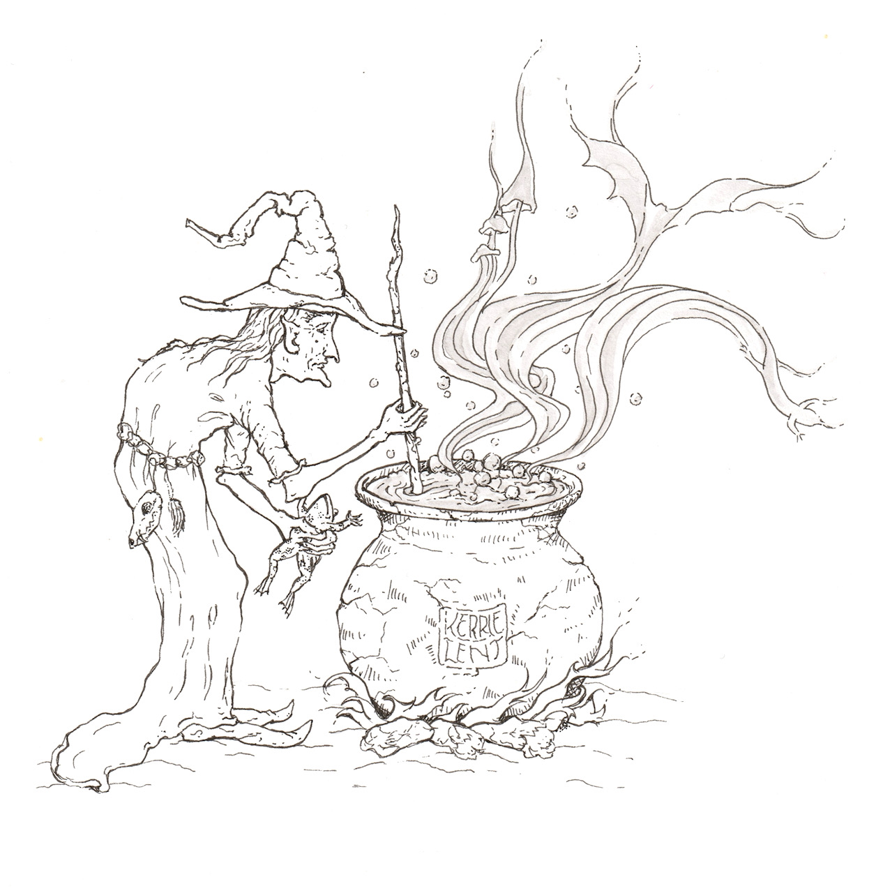 Witch brew - Colour scan